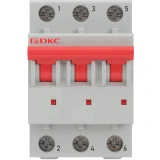 Автоматический выключатель DKC MD63-3C40-10