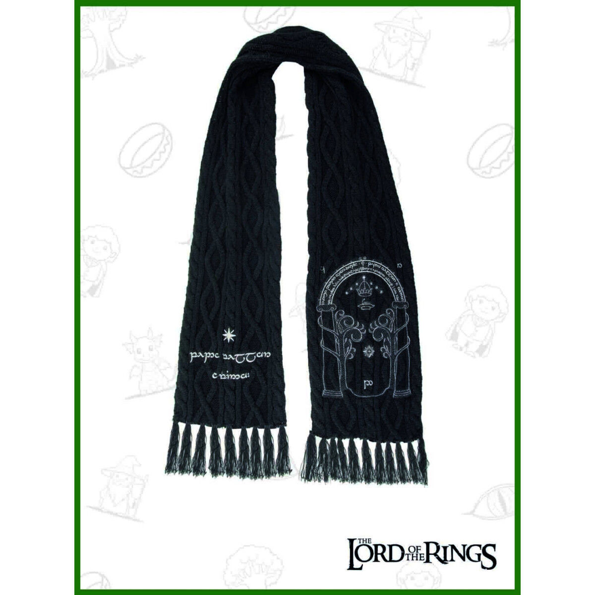 Шарф Cinereplicas Lord of the Rings Scarf Gate Of Moria - CR1051 - фото 7