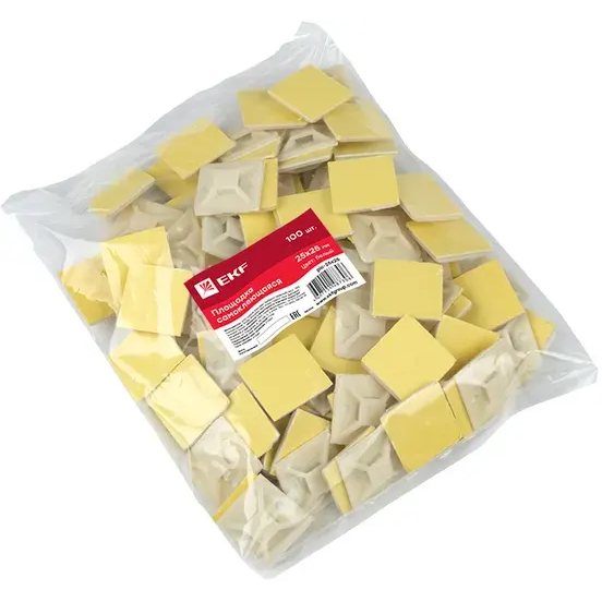 Площадка для стяжек EKF plc-25x25, 100 шт. - фото 6