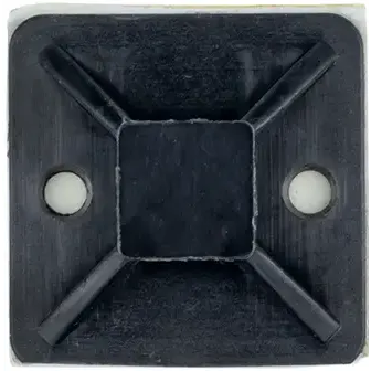 Площадка для стяжек EKF plc-30x30-b, 100 шт. - фото 2