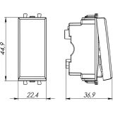 Выключатель DKC Avanti 4412101
