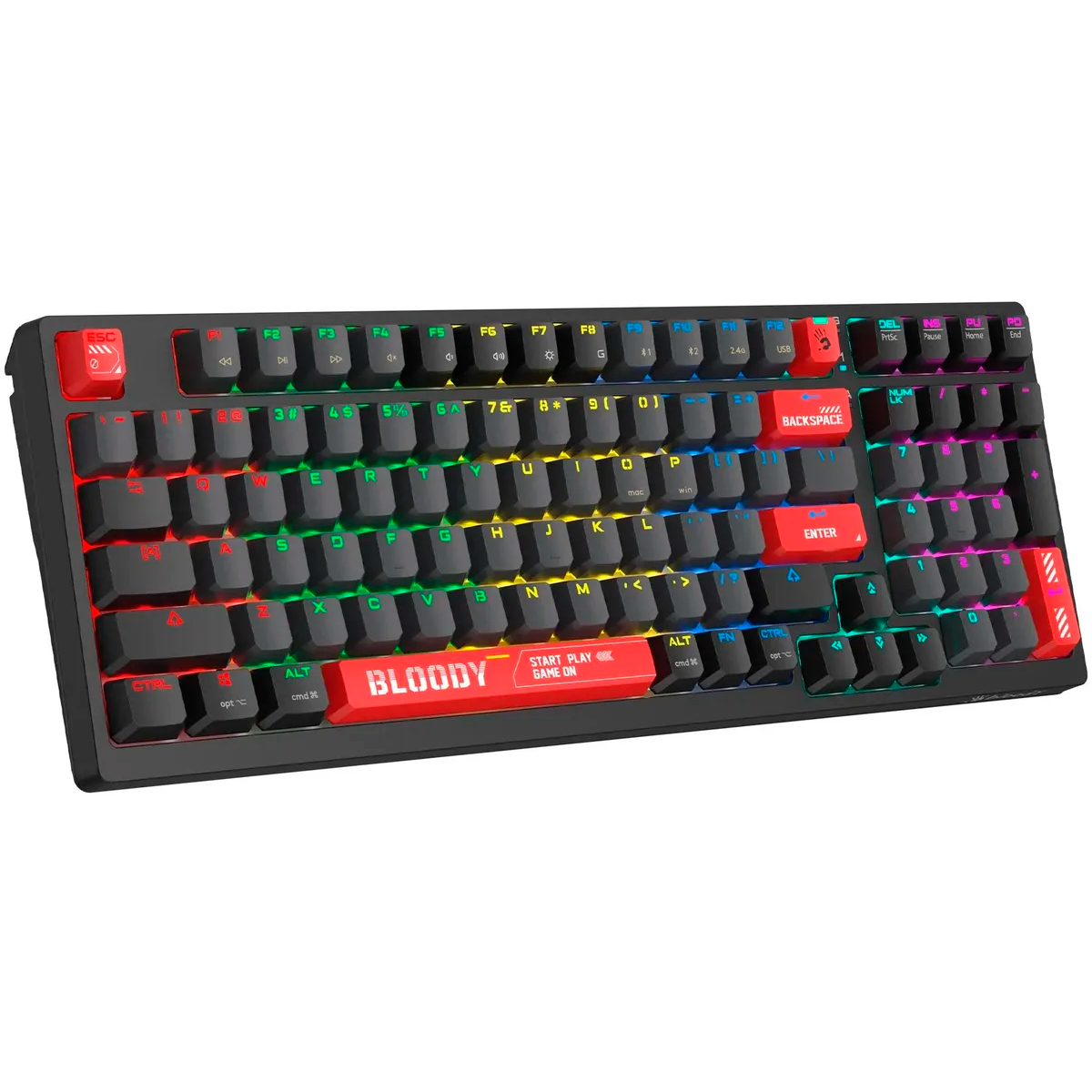 Клавиатура Bloody WS98 Bloody Black - WS98 Black - фото 6