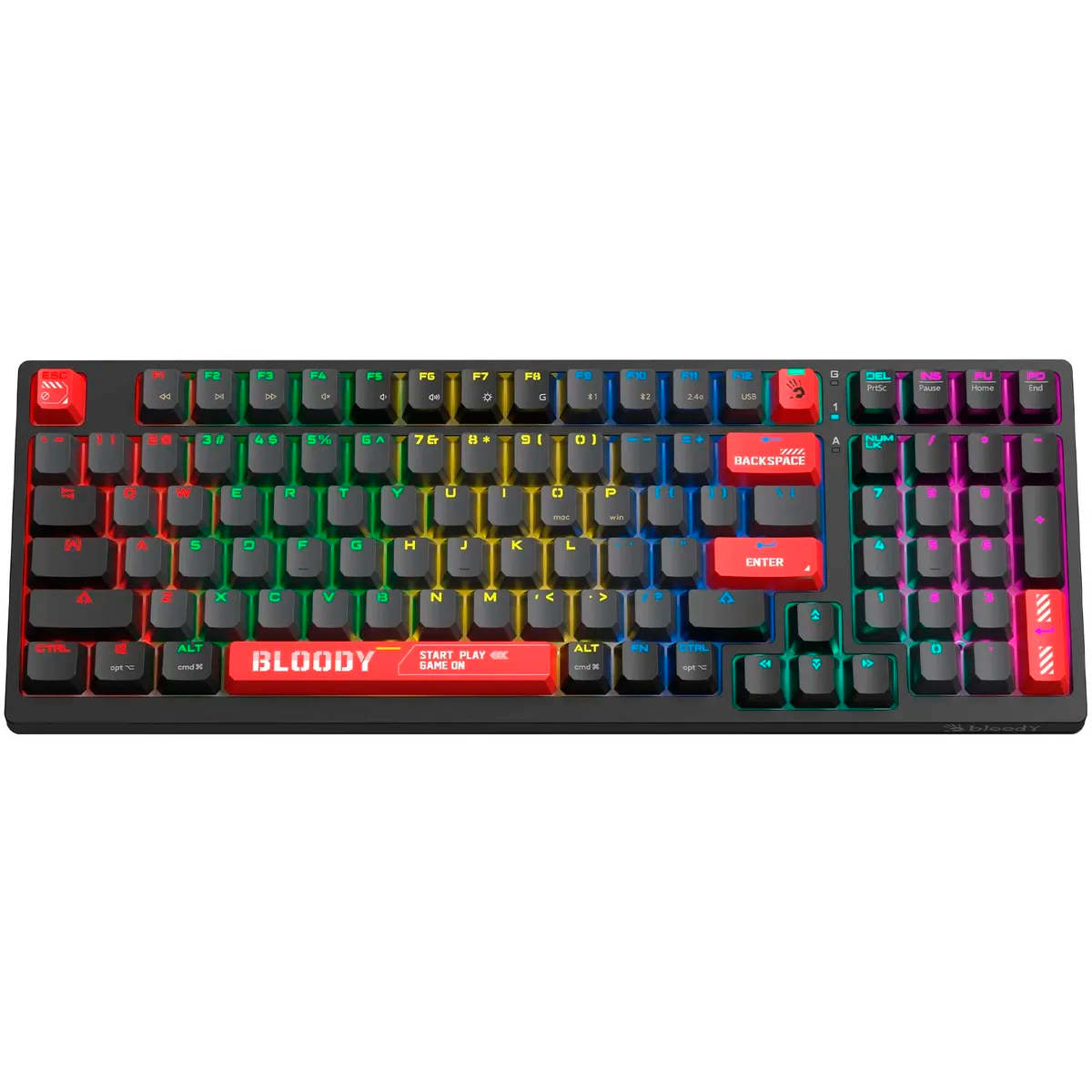 Клавиатура Bloody WS98 Bloody Black - WS98 Black - фото 8
