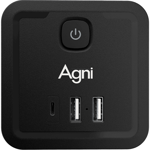 Сетевой разветвитель AGNI TP-WJ3U4E-C-Black - фото 3