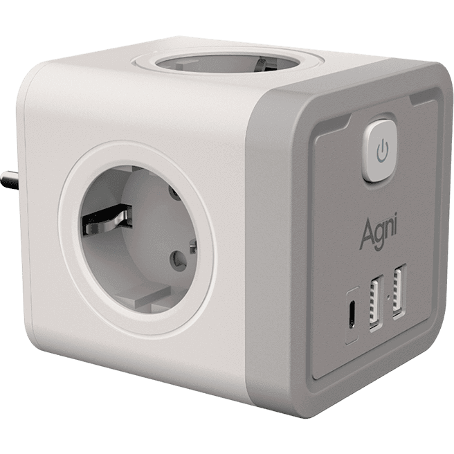 Сетевой разветвитель AGNI TP-WJ3U4E-C-White