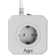 Сетевой фильтр AGNI TP-VE4U5E-2m-White - фото 3