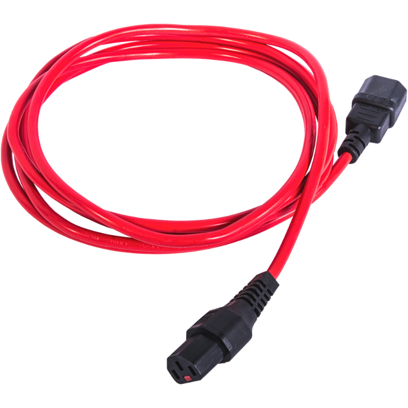 Кабель питания C13 - C14, 1.8м, ЦМО R-10-Cord-C13-C14-1.8-Red