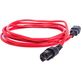 Кабель питания C13 - C14, 3м, ЦМО R-10-Cord-C13-C14-3-Red