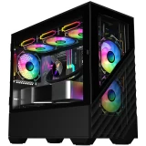 ..... Корпус 1STPLAYER DK D7 Black (0090) Б/У вмятины на верхних углах корпуса (D7-BK-3F1)