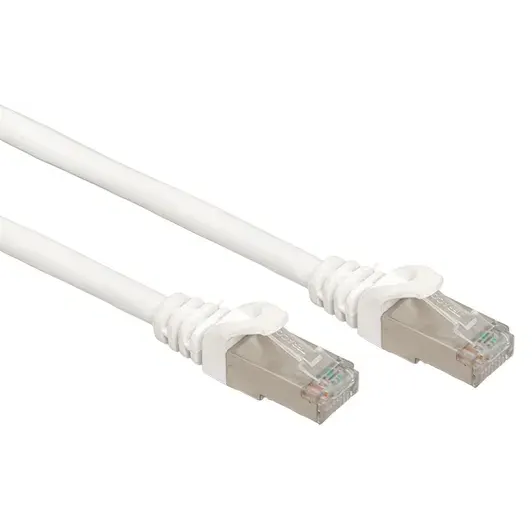 Патч-корд EKF TRCS-6ASF-LSH-1M-WH, 1м