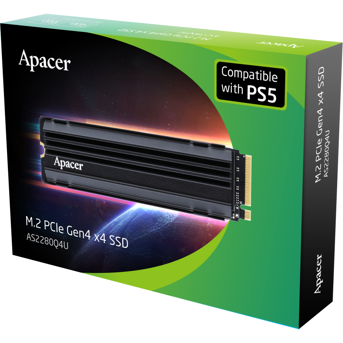 Накопитель SSD 1Tb Apacer AS2280Q4U (AP1TBAS2280Q4U5-1) - фото 4