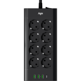 Сетевой фильтр AGNI TP-FA4U8E-C-5m-Black (TP-FA4U8E-C-5m-black)