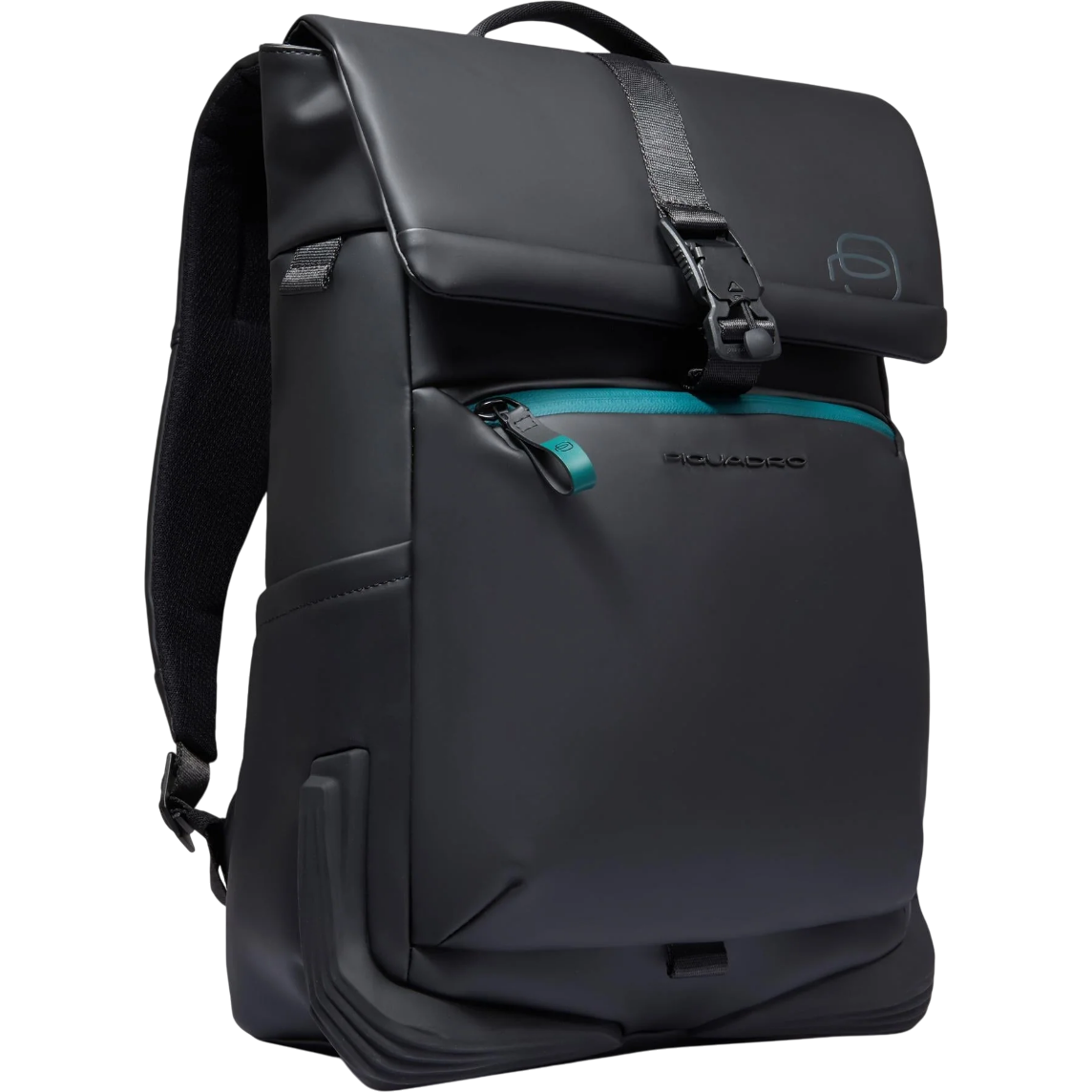 Рюкзак для ноутбука Piquadro Water Resistant Laptop 14" Backpack Black (CA6642C2OW) - CA6642C2OW/N - фото 2