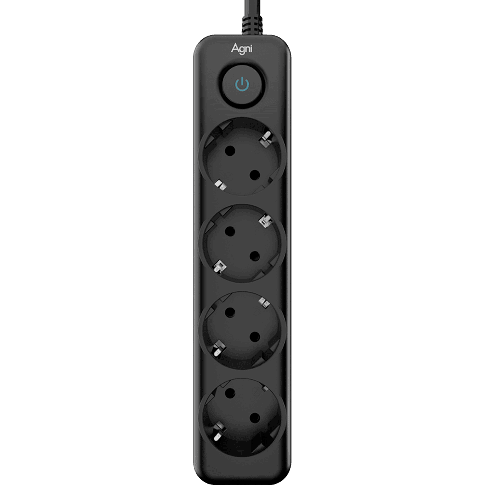 Сетевой фильтр AGNI TP-FD4E-2m-Black