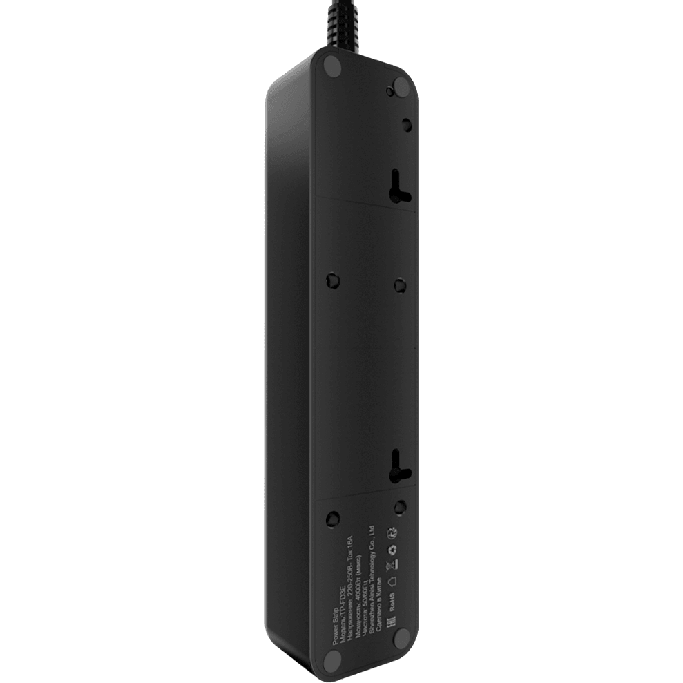 Сетевой фильтр AGNI TP-FD4E-2m-Black - фото 3