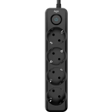 Сетевой фильтр AGNI TP-FD4E-3m-Black