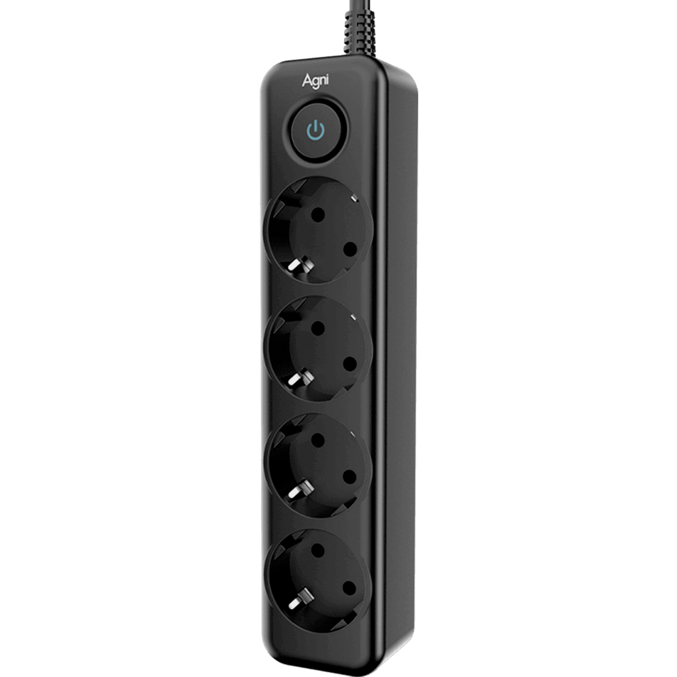 Сетевой фильтр AGNI TP-FD4E-3m-Black - фото 2