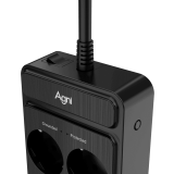 Сетевой фильтр AGNI TP-FS4U6E-C-2m-Black