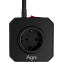 Сетевой фильтр AGNI TP-VE4U5E-3m-Black - фото 3