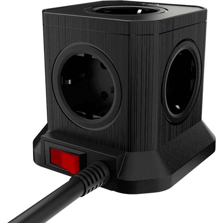 Сетевой фильтр AGNI TP-VE4U5E-3m-Black - фото 4