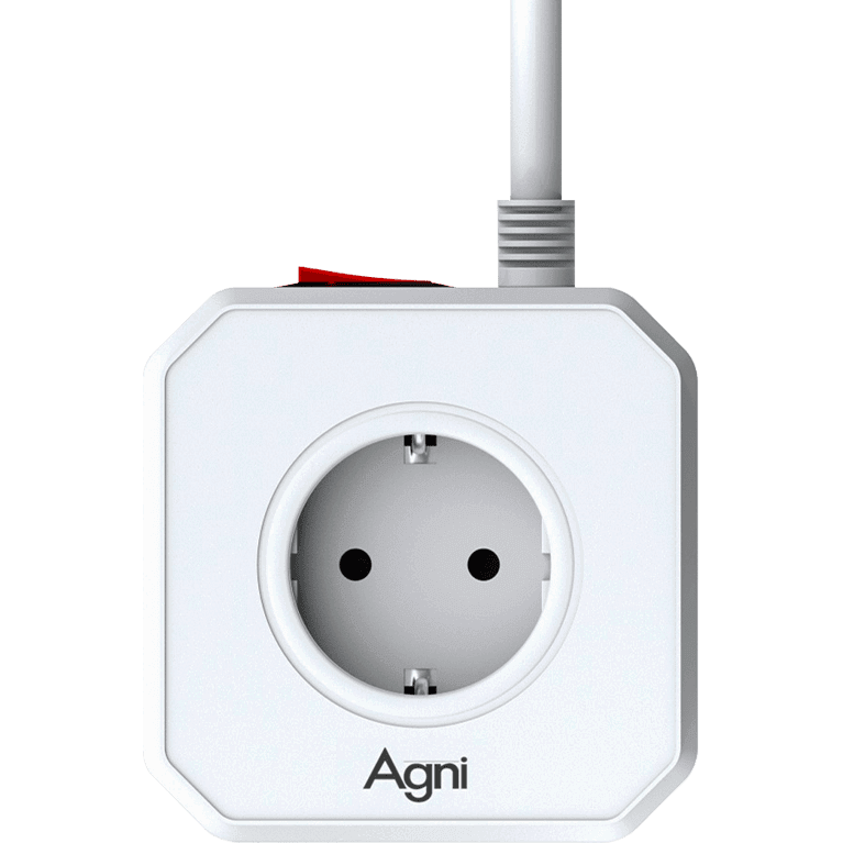 Сетевой фильтр AGNI TP-VE4U5E-C-2m-White - фото 2