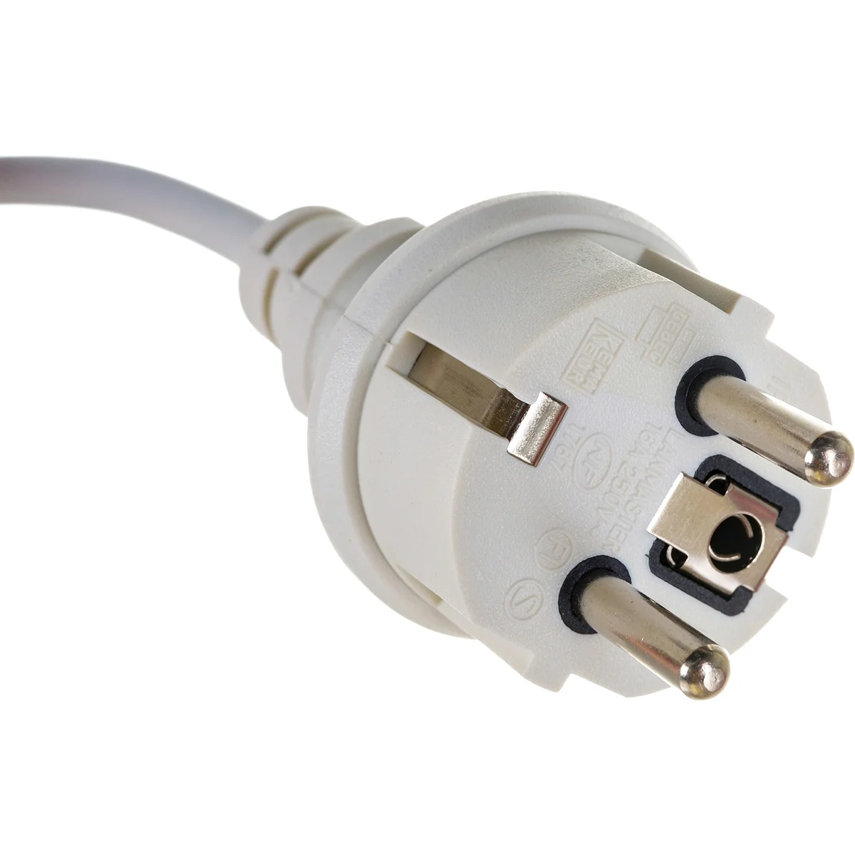 Кабель питания Schuko - C13, 1.8м, Lanmaster LAN-PP13/SHA-1.8-WH - фото 2