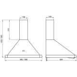 ..... Вытяжка Elikor Сатурн 50П-180-В1Л Copper/Gold (3185) Б/У вмятины (221970)