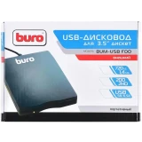 ..... Внешний флоппи дисковод Buro BUM-USB Black  Б/У