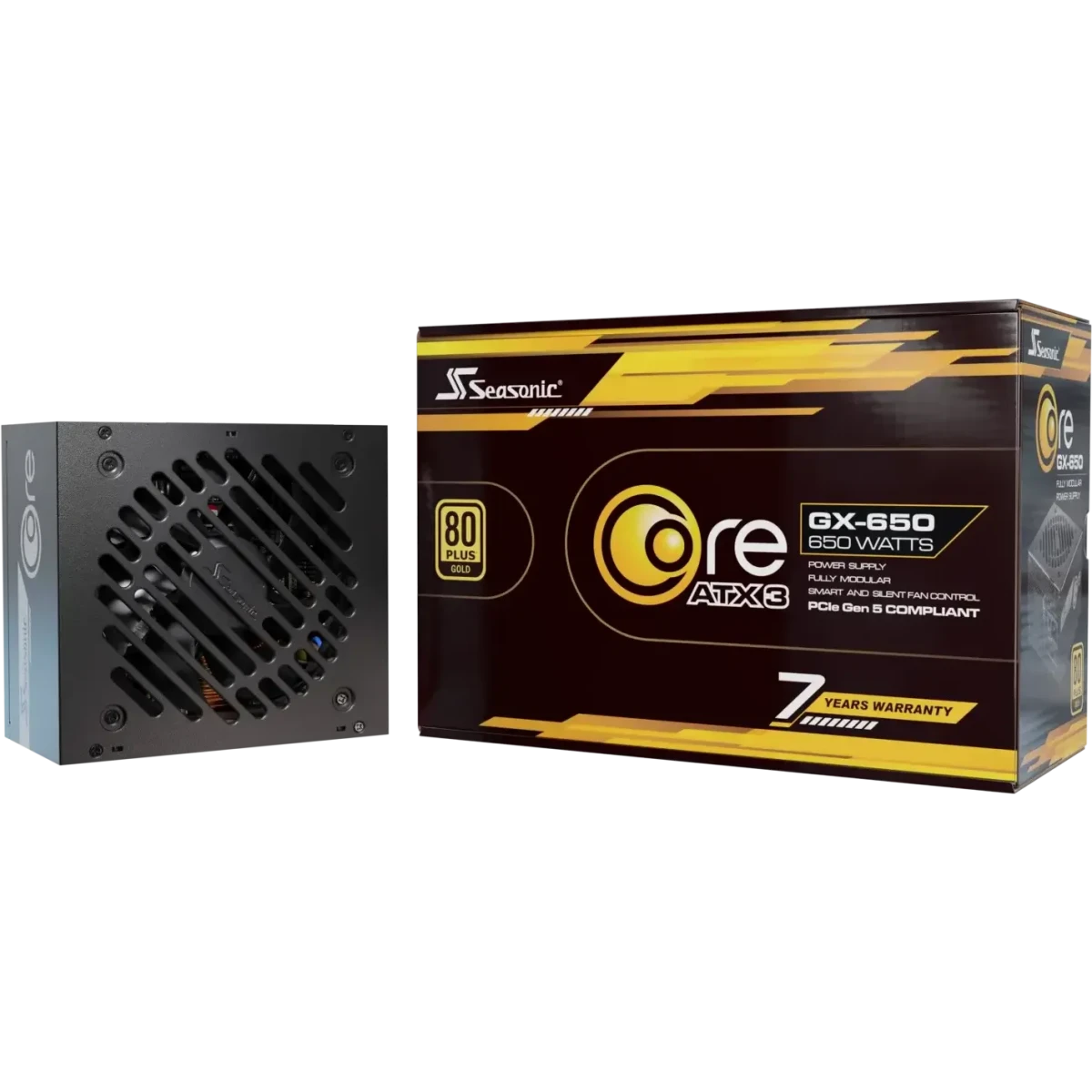 Блок питания 650W Seasonic Core GX-650 ATX 3.1 Black - фото 10