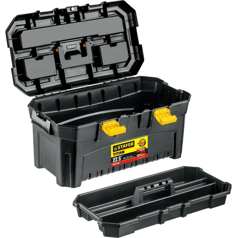 Ящик для инструментов STAYER 38016-22 - фото 2