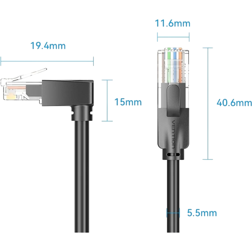 Патч-корд Vention IBWBG, 1.5м - фото 2