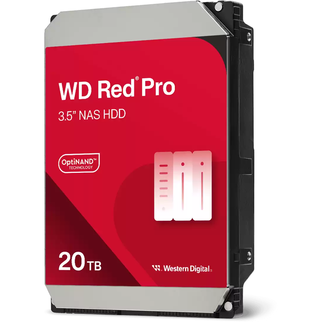 Жёсткий диск 20TB SATA-III WD Red Pro (WD202KFGX)