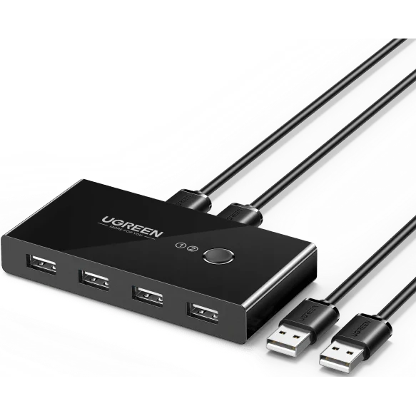 Переключатель USB UGREEN US216 (30767)