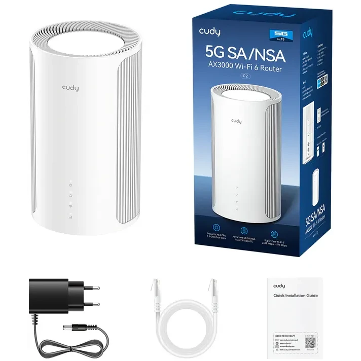 Wi-Fi маршрутизатор (роутер) Cudy P2 - фото 4