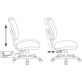 Детское кресло Бюрократ CH-W204NX Light Grey (CH-W204NX/LT19)