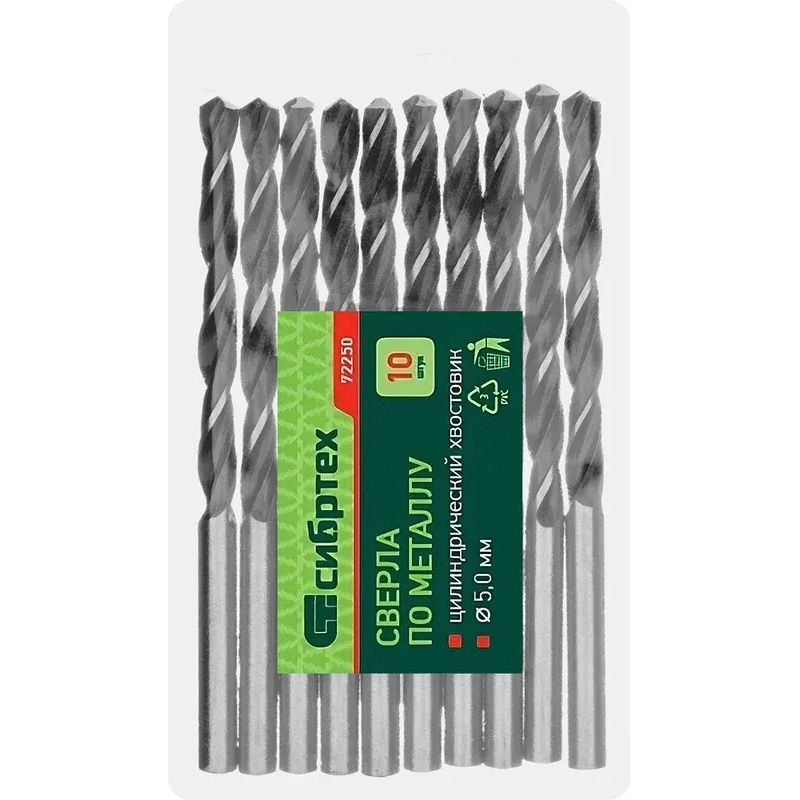 Набор свёрл Сибртех 72250 - фото 5