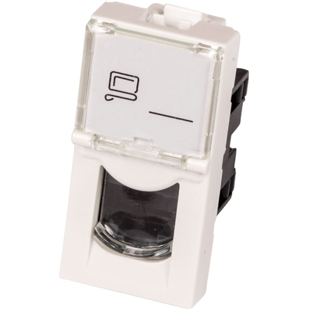 Вставка RJ-45 Lanmaster LAN-SIP-22U6-WH
