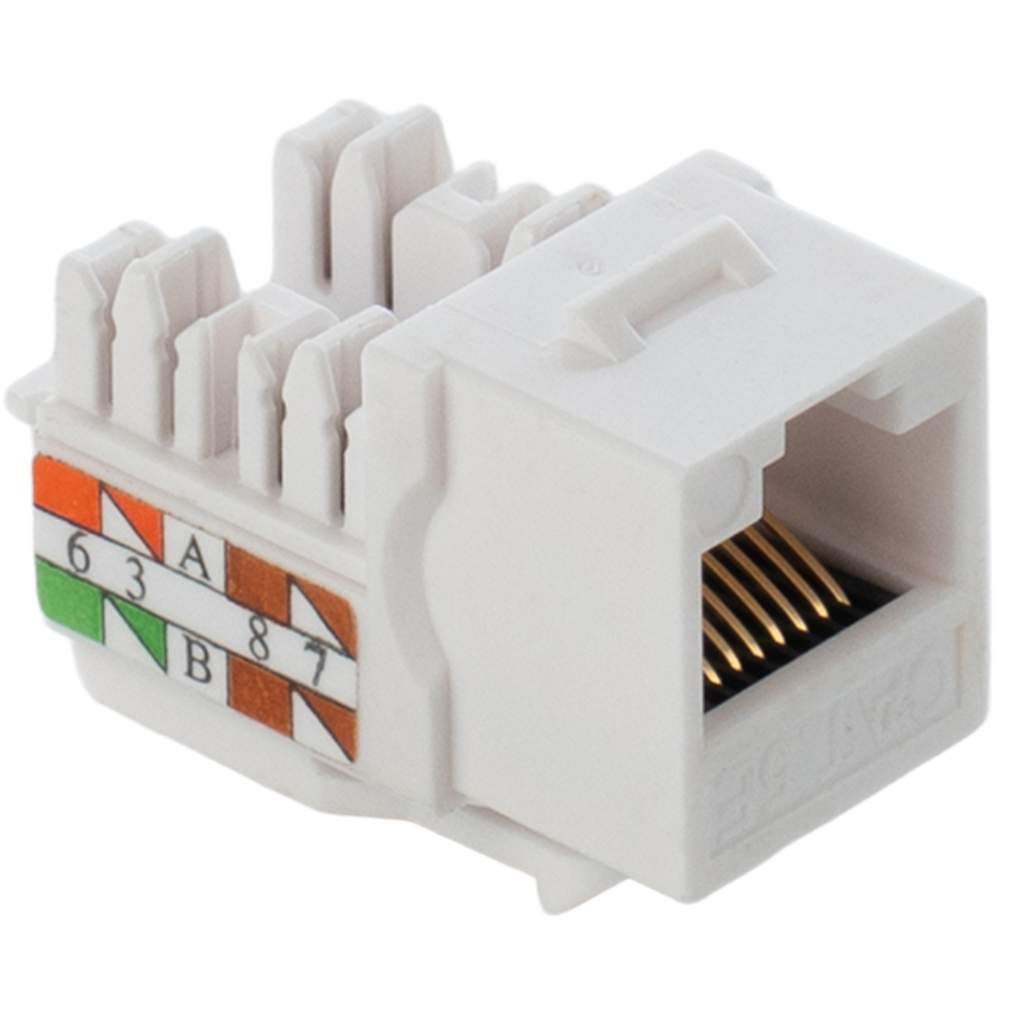 Вставка RJ-45 Filum FL-KJ-U5E-WT-90