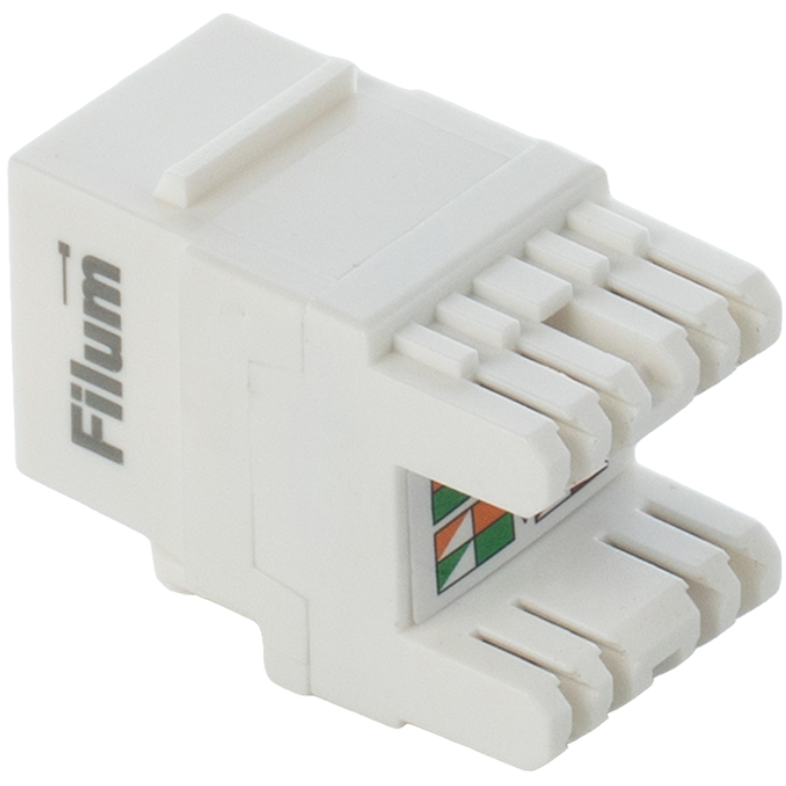 Вставка RJ-45 Filum FL-KJ-U6-WT-180 - фото 3