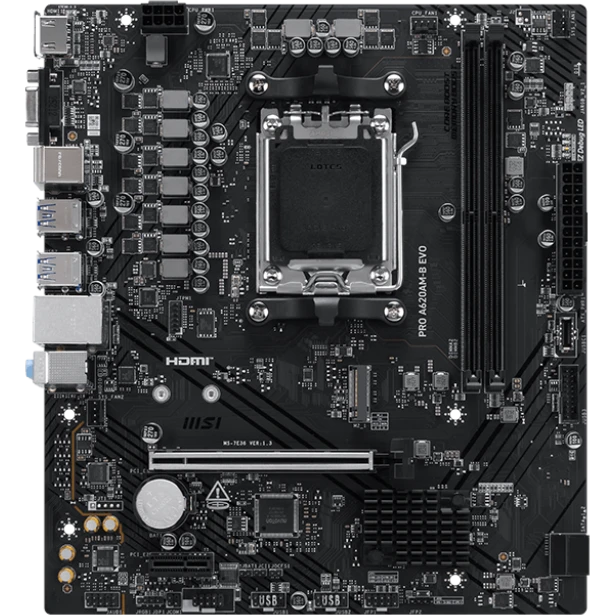 Материнская плата MSI PRO A620AM-B EVO