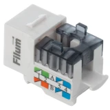 Вставка RJ-45 Filum FL-KJ-U6-WT-90