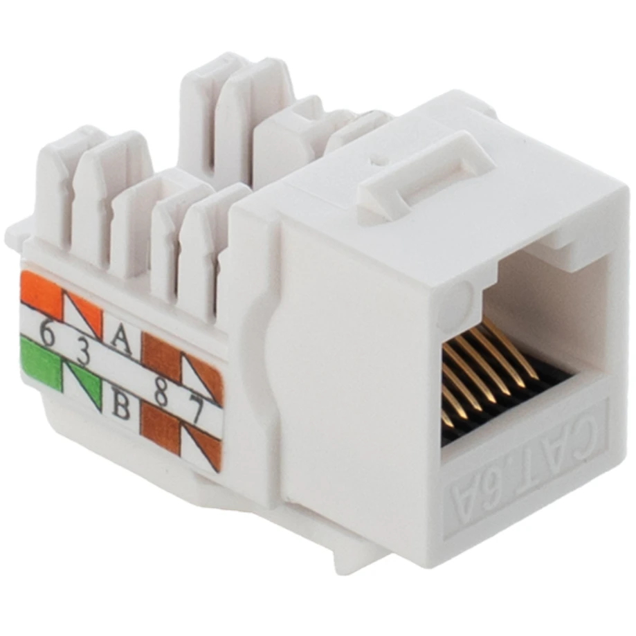 Вставка RJ-45 Filum FL-KJ-U6A-WT-90