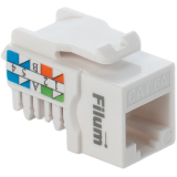 Вставка RJ-45 Filum FL-KJ-U6A-WT-90