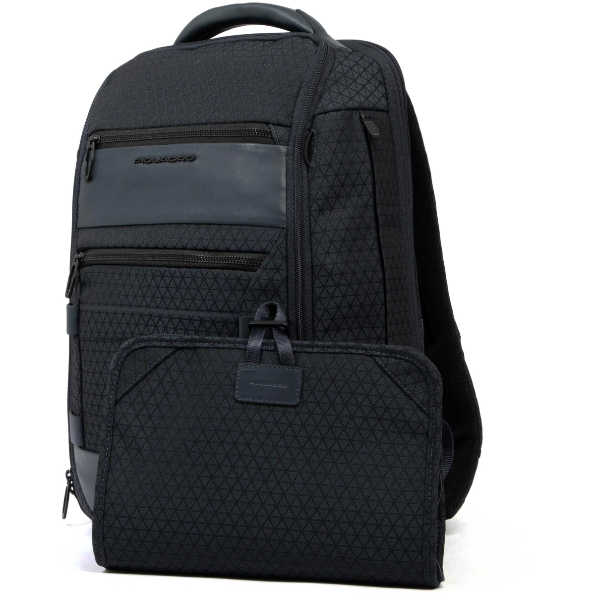 Рюкзак для ноутбука Piquadro Modular Travel Laptop Backpack 15.6" Blue (CA6829W139) - CA6829W139/BLU - фото 4