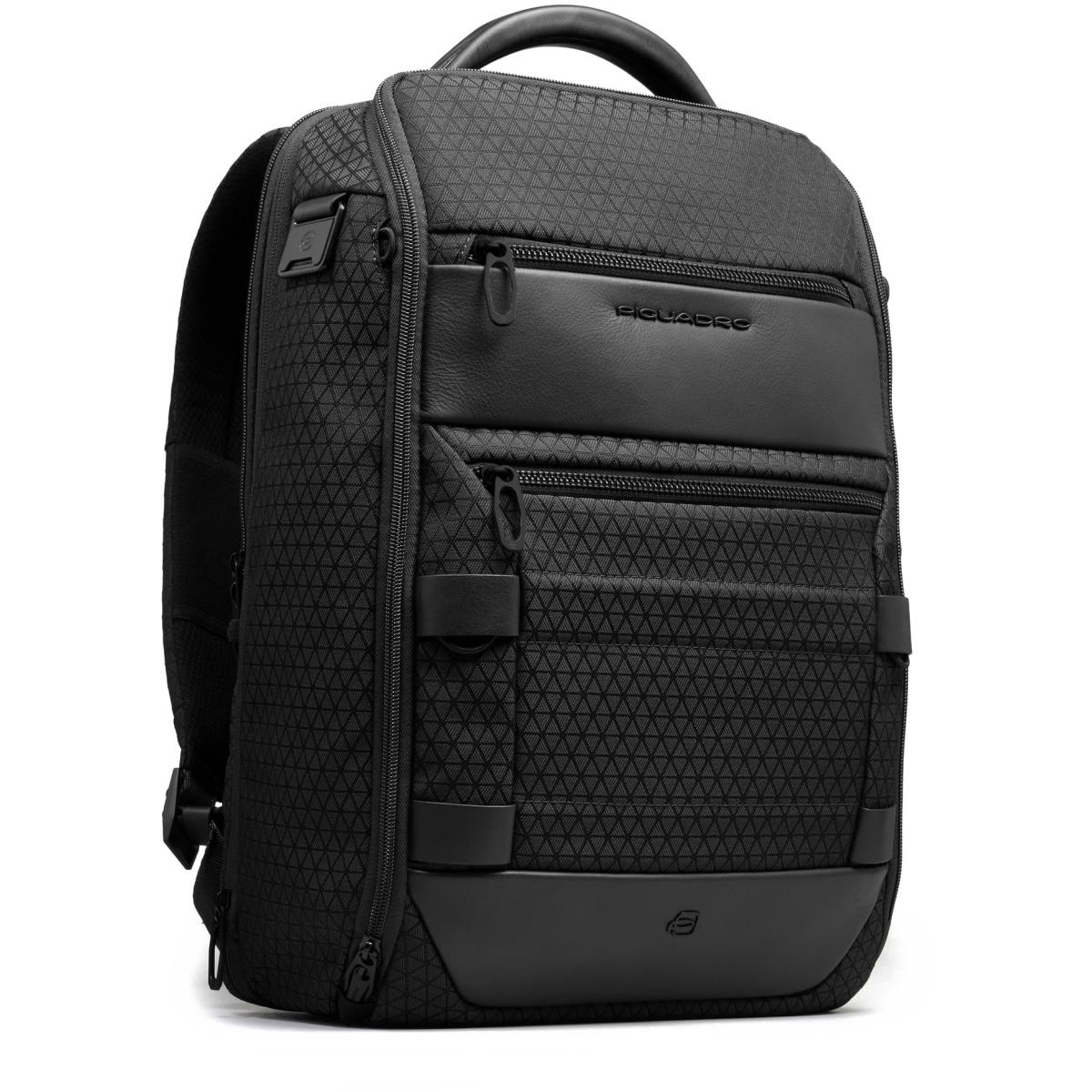 Рюкзак для ноутбука Piquadro Modular Travel Laptop Backpack 15.6" Black (CA6829W139) - CA6829W139/N