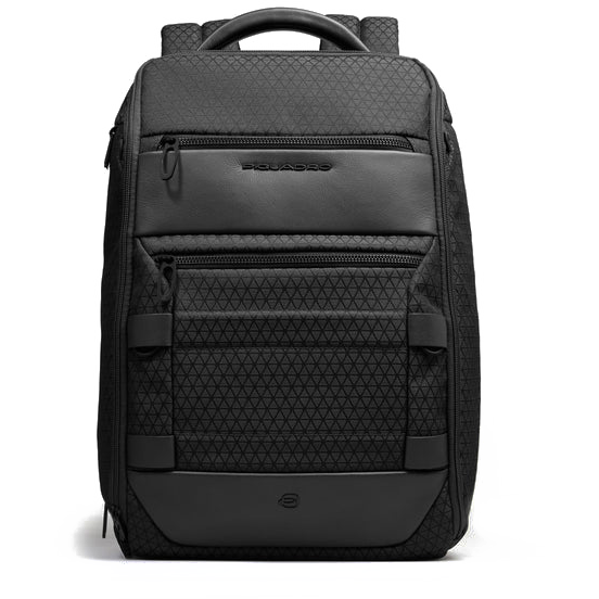 Рюкзак для ноутбука Piquadro Modular Travel Laptop Backpack 15.6" Black (CA6829W139) - CA6829W139/N - фото 2