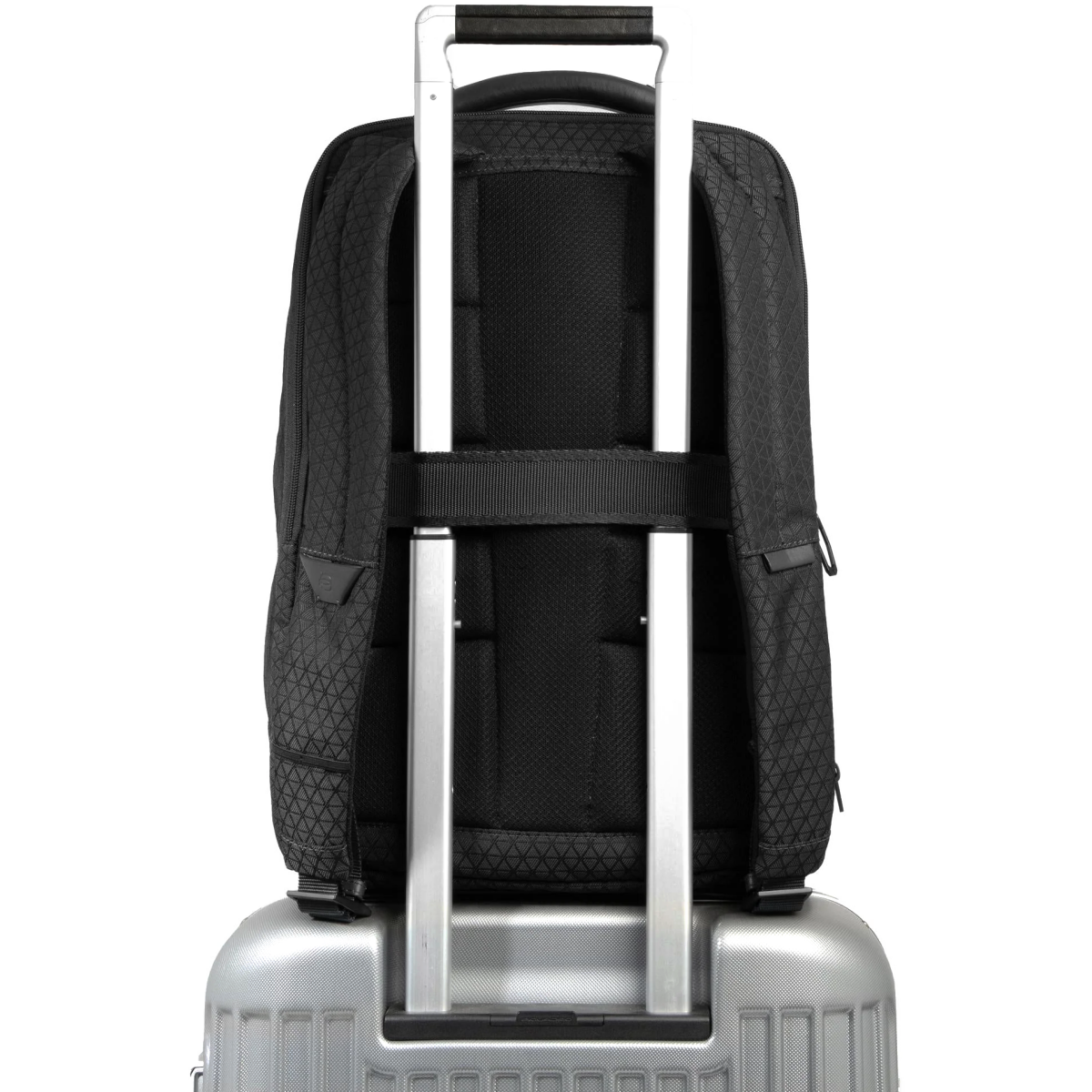 Рюкзак для ноутбука Piquadro Modular Travel Laptop Backpack 15.6" Black (CA6829W139) - CA6829W139/N - фото 11