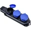 Колодка удлинителя Filum FL-SB-3EU-IP44-BL