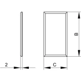 Накладка на стык DKC 00823