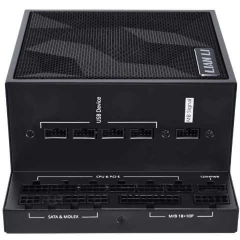 ..... Блок питания 1300W Lian Li EDGE1300 Black (0382) из ремонта - G9P.EG1300.BE00.RU(EU) - фото 3